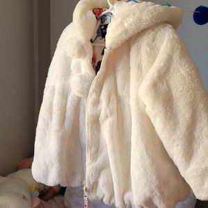 Super soft formal winter coat with hood